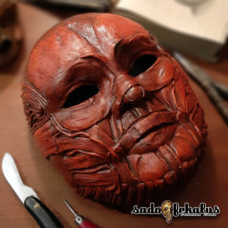 Děsivá Hororová Maska / Bezkožák
