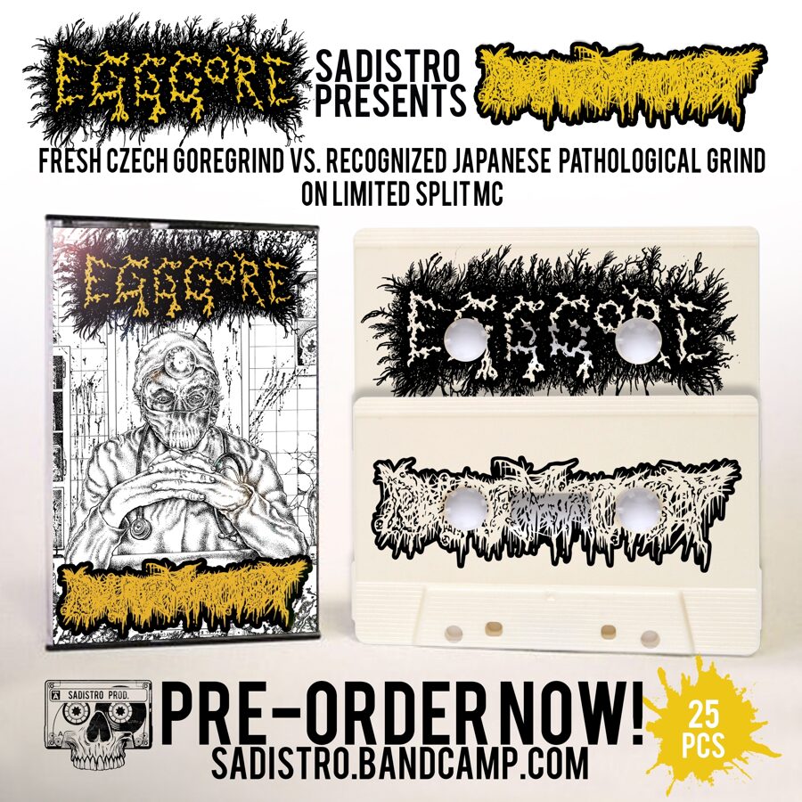 Egggore | Pharmacist / SPLIT / Limited edition bundle / Cassette with handmade box + T-Shirt